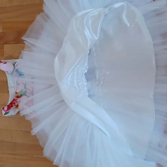 ❤️HOST PICK ❤️Couture Princess Floral Dress 👗 size 10-12 - Picture 9 of 10